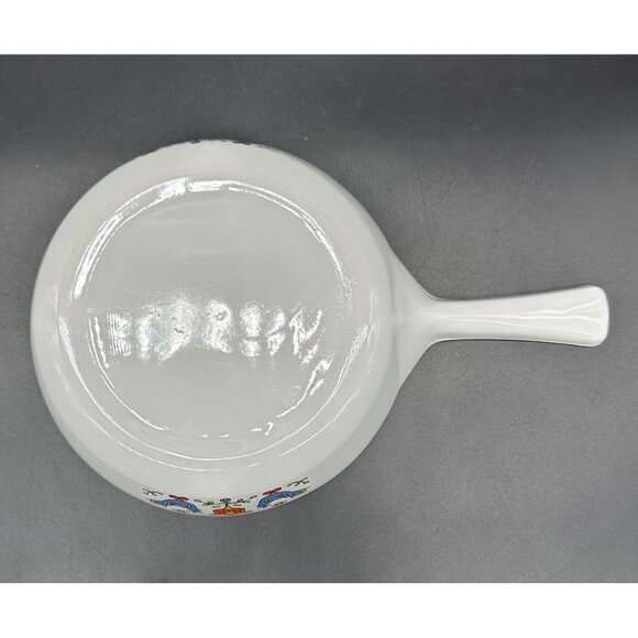 Vintage Corningware Pan Festival Pennsylvania Dutch Birds Sauce Skillet 1975 - Picture 6 of 10